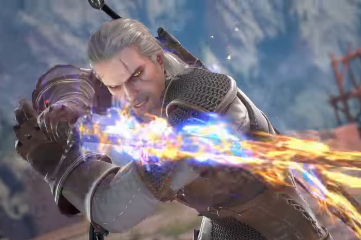 Confirman a Geralt of Rivia para el elenco de SOULCALIBUR VI