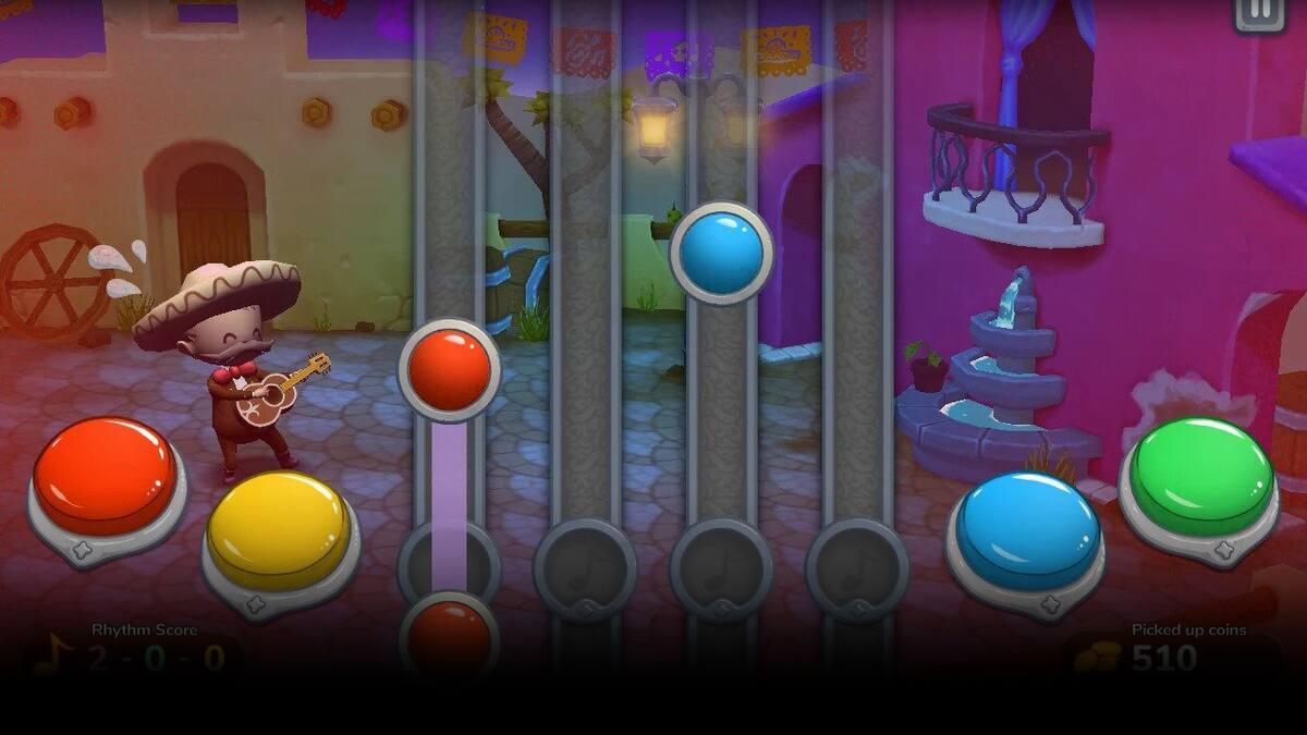 El proyecto de Shibidubi Games es un runner con elementos de ritmo