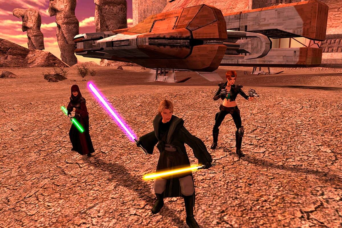 Star Wars KOTOR 3 iba a tener batallas con Sith ancestrales