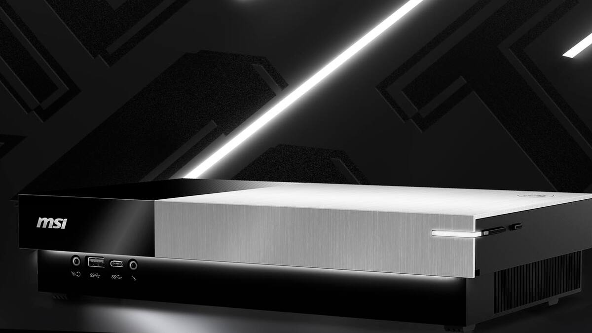 El punto es que la computadora de MSI se vea como una consola