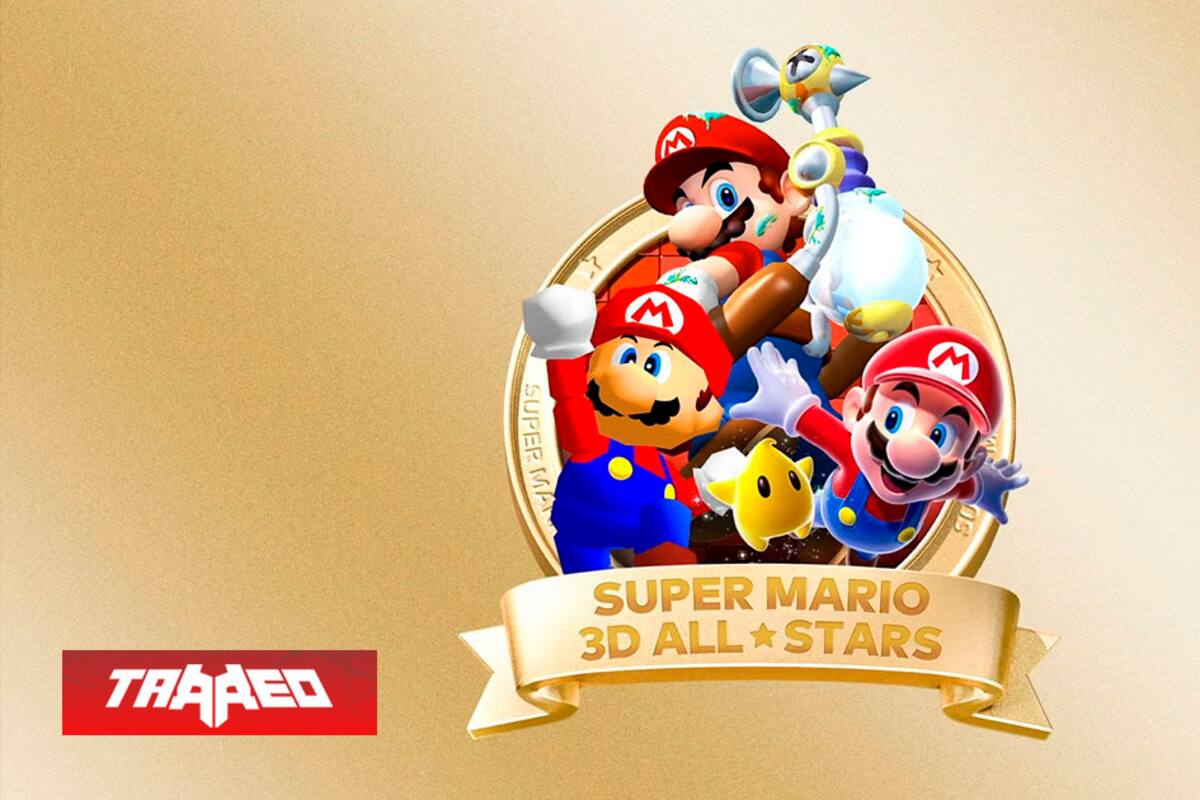 Super Mario 3D All-Stars para Nintendo Switch con Super Mario 64, Sunshine y Galaxy