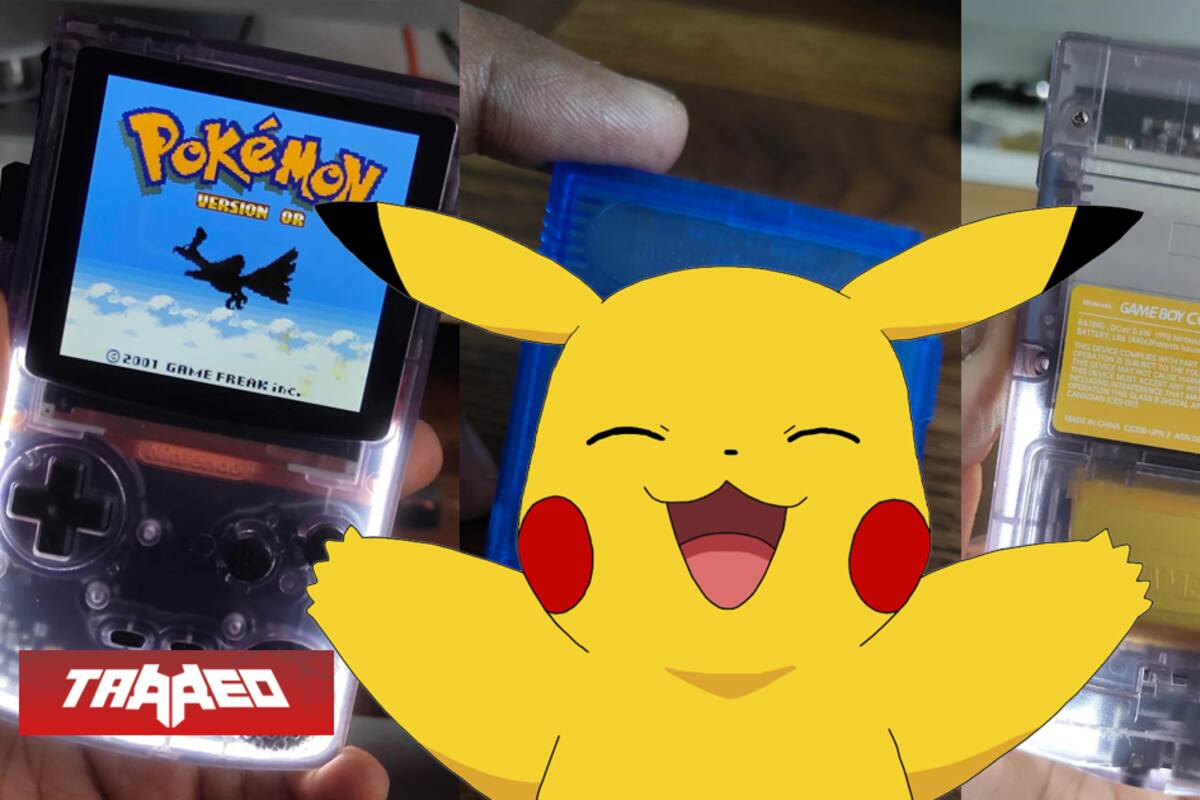 Jugador al ver a su hija fascinada con el Pokémon clásico, decide crearle un Game Boy Color personalizado a su gusto