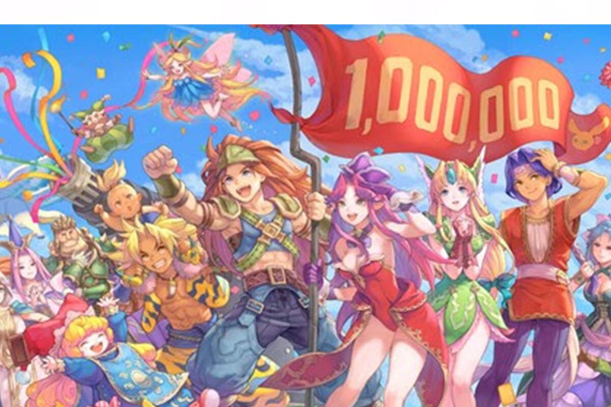 Trials of Mana ya vendió 1 millón de copias y así lo celebran