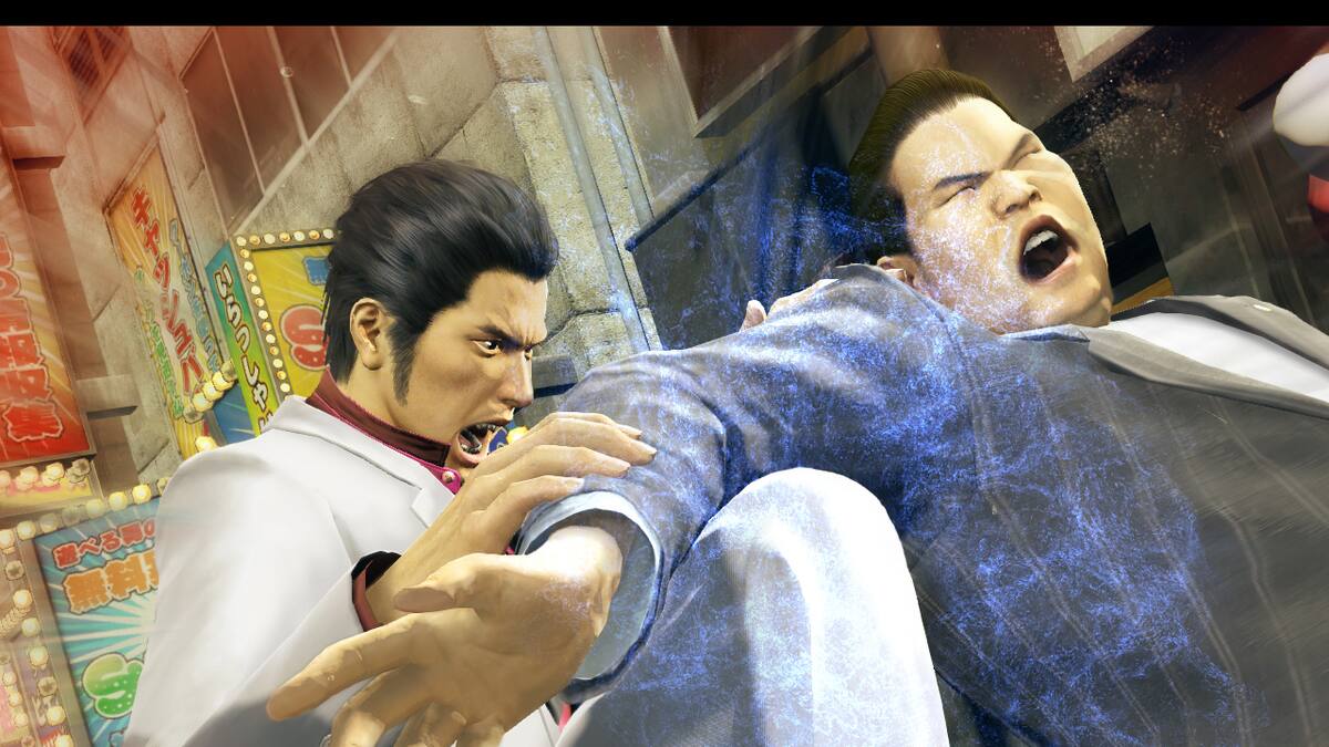 El remake de Yakuza hizo su debut en PlayStation 4