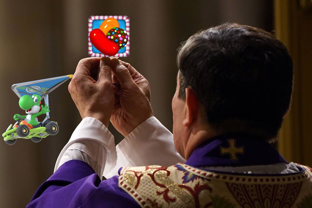 Sacerdote gastó $40 mil dólares en Mario Kart Tour y Candy Crush