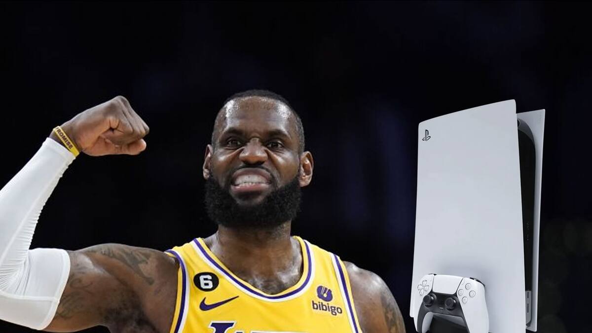 El Rey James es un gran fan de la marca de Sony