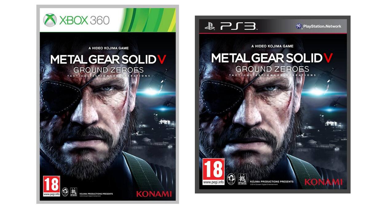 El rostro de Snake adornará la carátula del juego