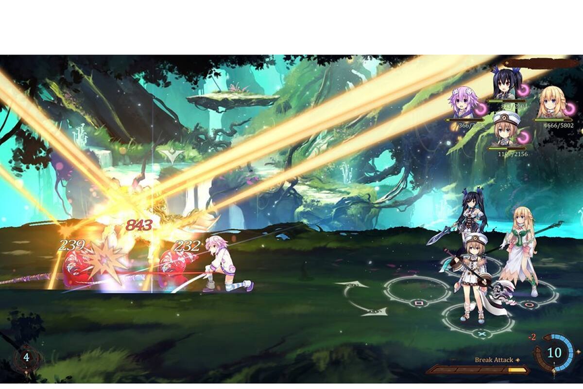Aquí están las primeras capturas de Brave Neptunia