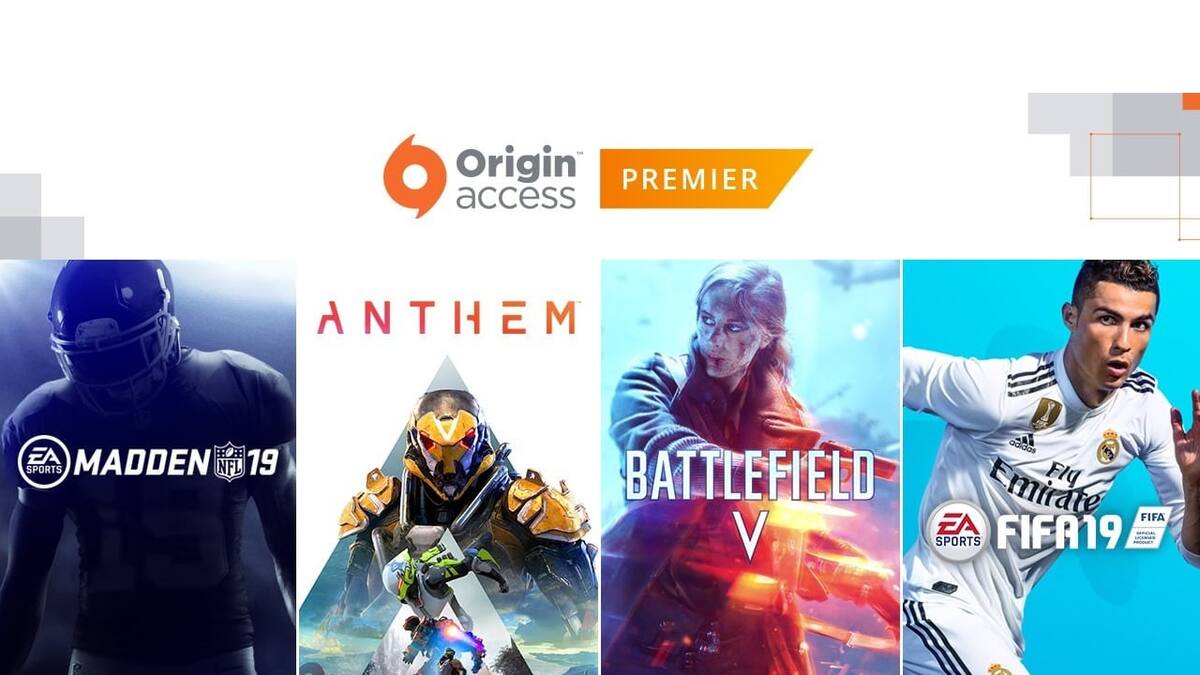 El servicio de EA incluirá lanzamientos como Anthem y Battlefield V