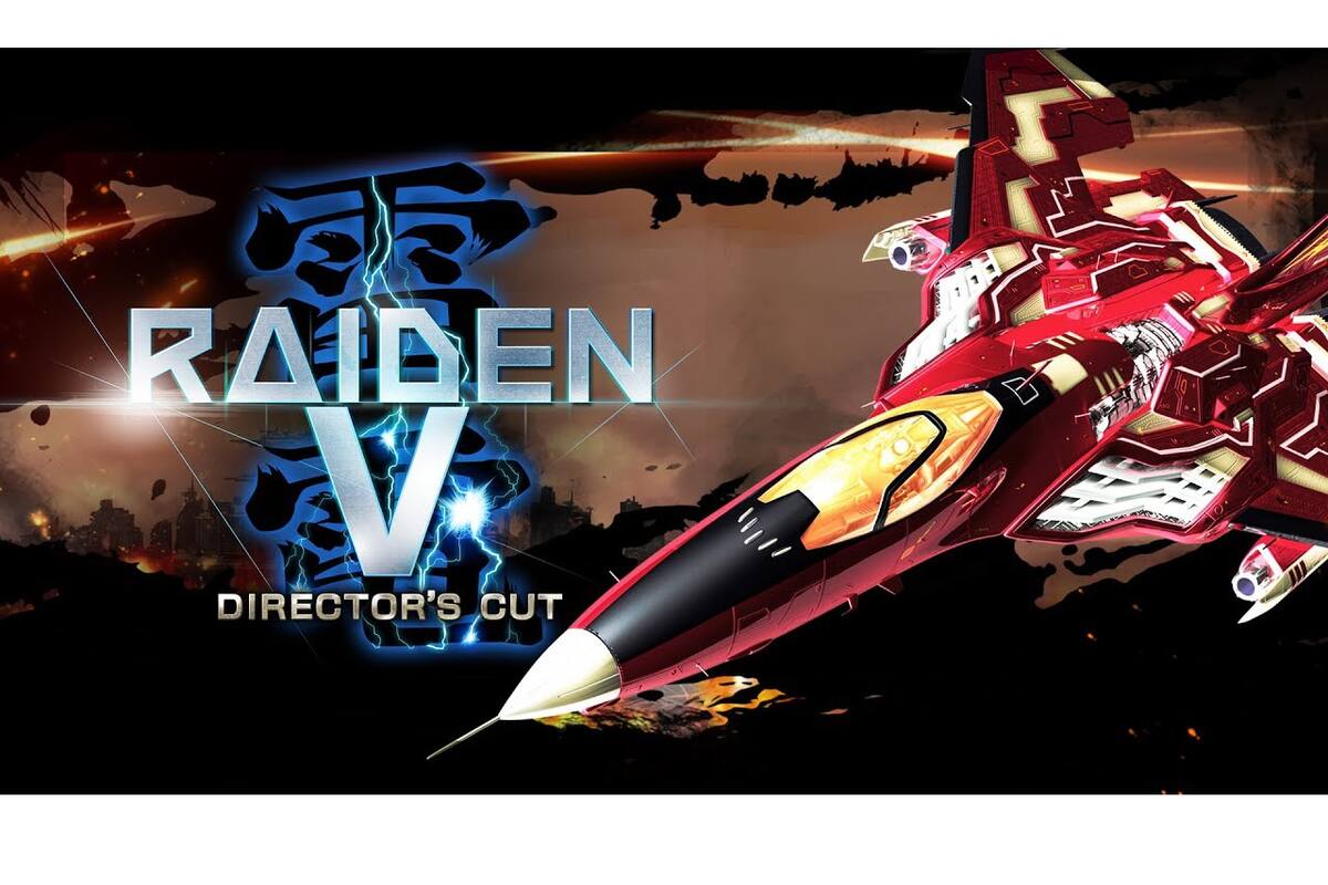 La acción de Raiden V: Director’s Cut llegará pronto a Switch