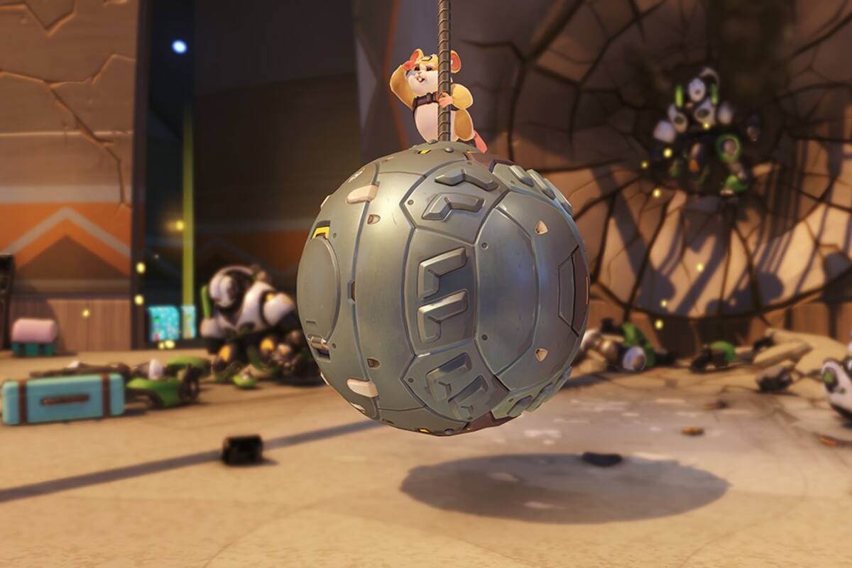 En 5 días podrás ver a Wrecking Ball en Overwatch
