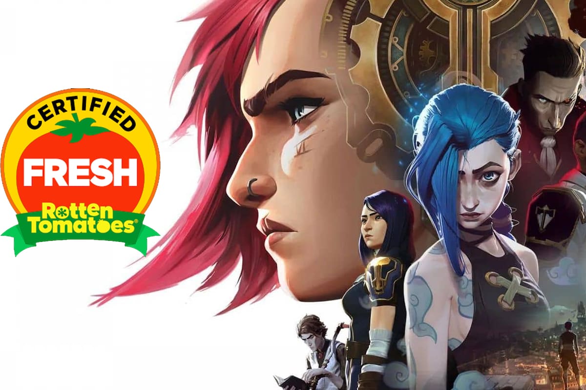 Arcane, la serie de League of Legends, tiene una calificación perfecta en Rotten Tomatoes