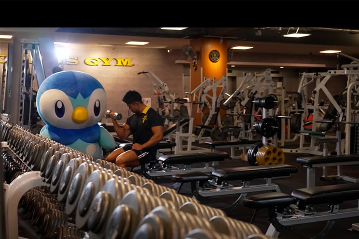 ¿Quieres ponerte en forma este 2022? Piplup te enseña a ejercitarte