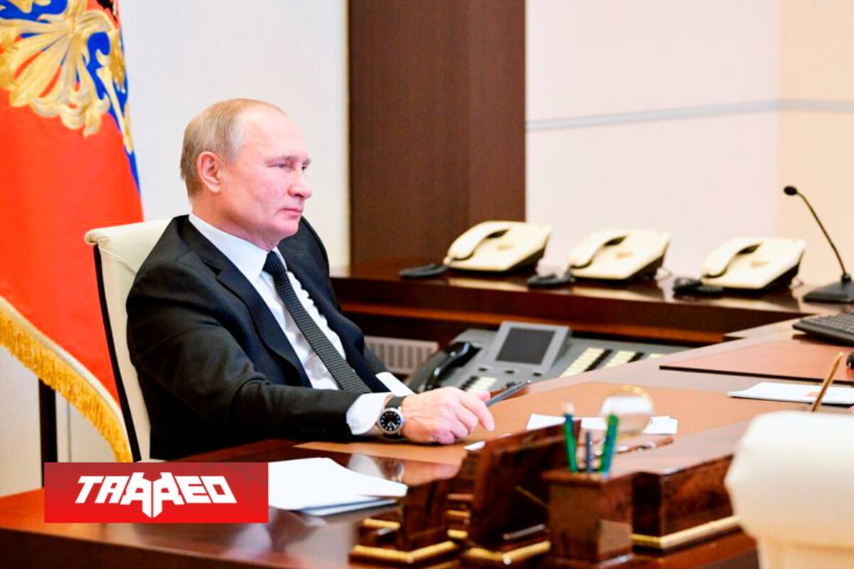 Vladimir Putin, presidente de Rusia, utiliza Windows XP
