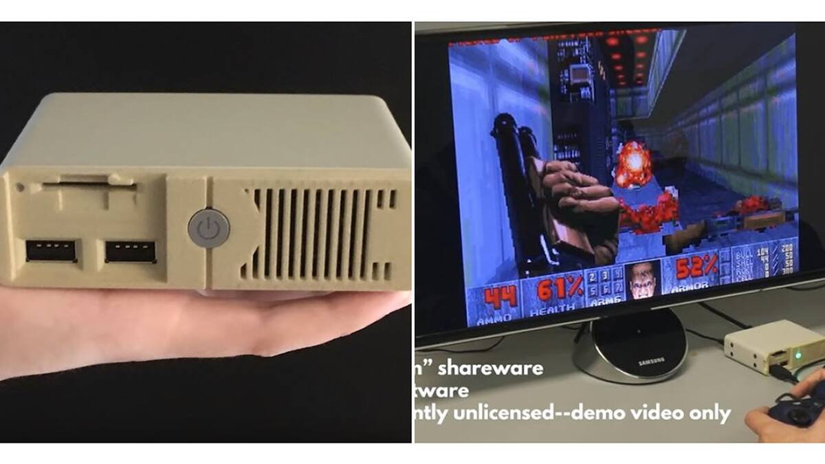 El sistema retro tendrá 30 juegos precargados como DOOM y Quake II