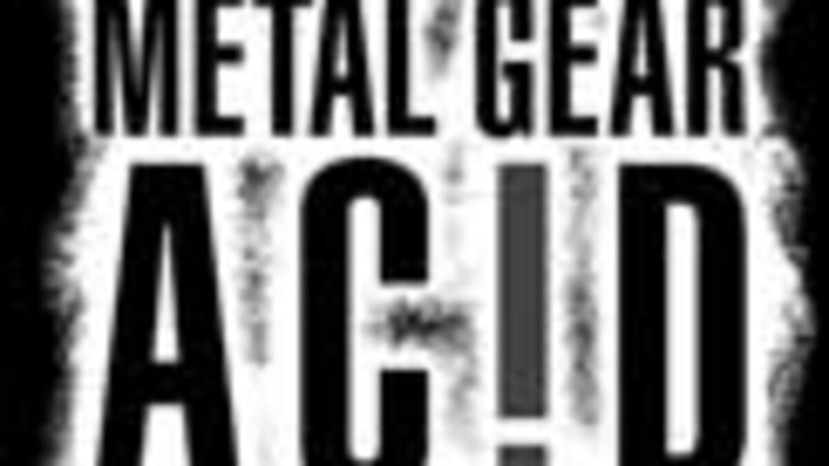El sitio oficial del misterioso juego Metal Gear Acid, ha sido abierto.Tiene algo de informaci&oac...