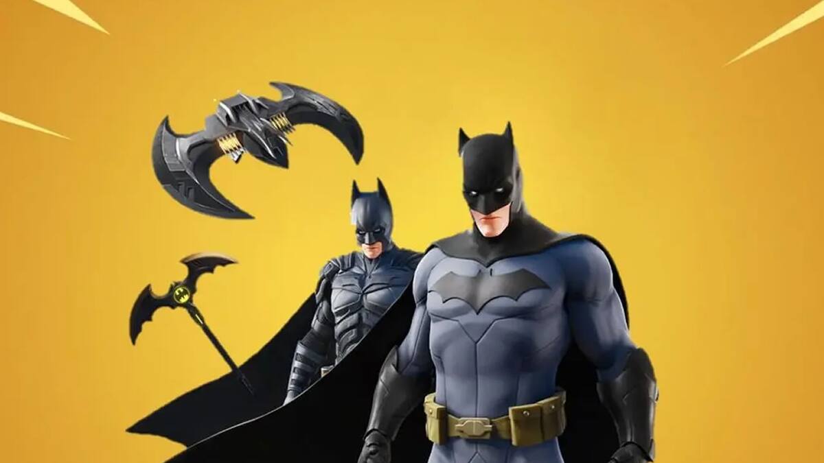 El skin cerrará el ciclo de Batman/Fortnite: Punto cero