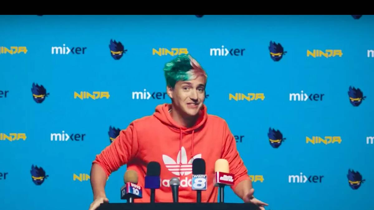 El streamer de Fortnite transmitió desde el festival Lollapalooza