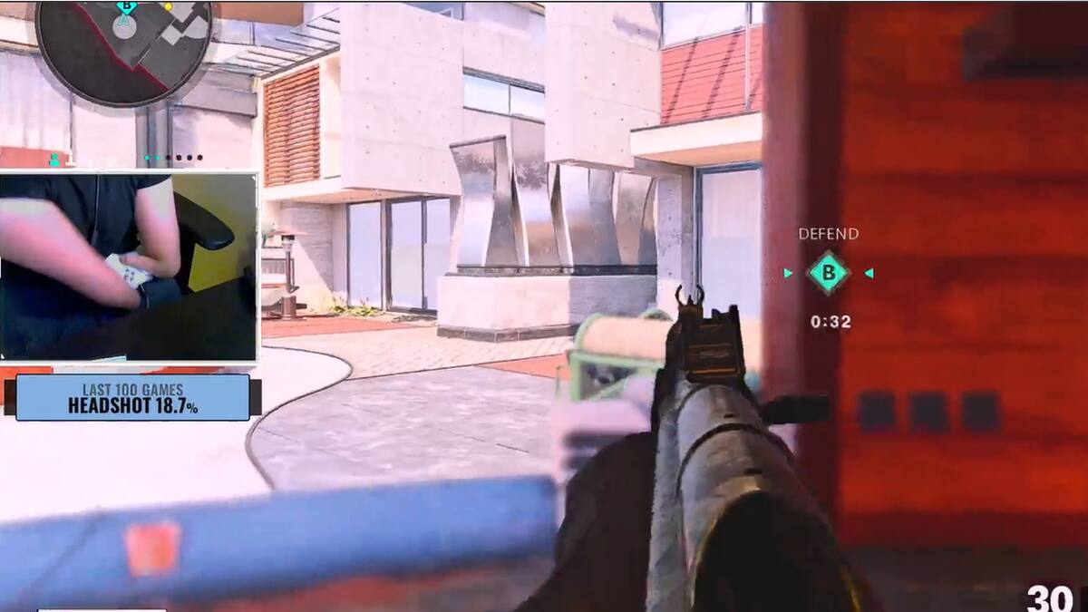 El streamer también es todo un pro en Call of Duty: Warzone