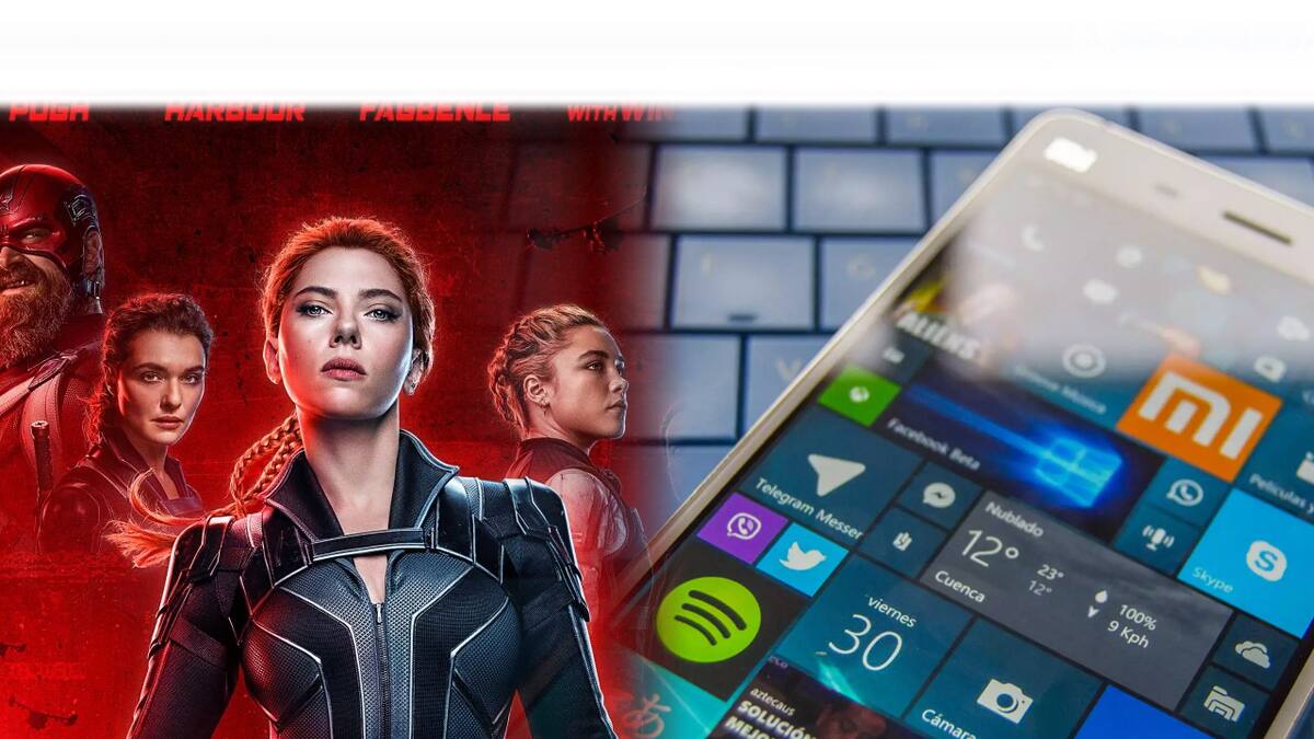 El teléfono ayudó a Natasha Romanoff