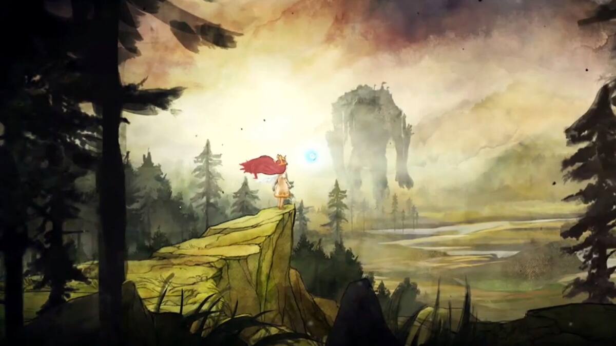 El texto está titulado Child of Light: Reginald The Great
