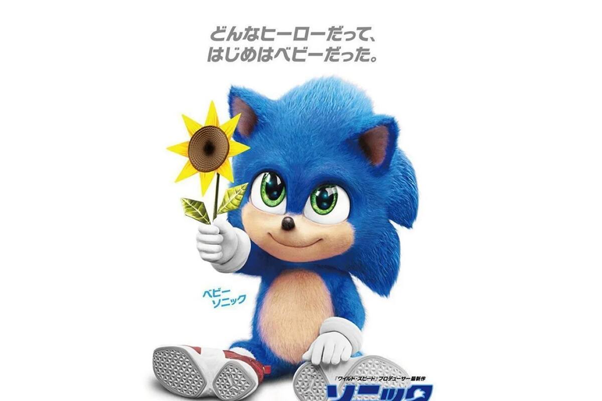 El adorable Sonic bebé será jugable en 2 títulos del erizo azul