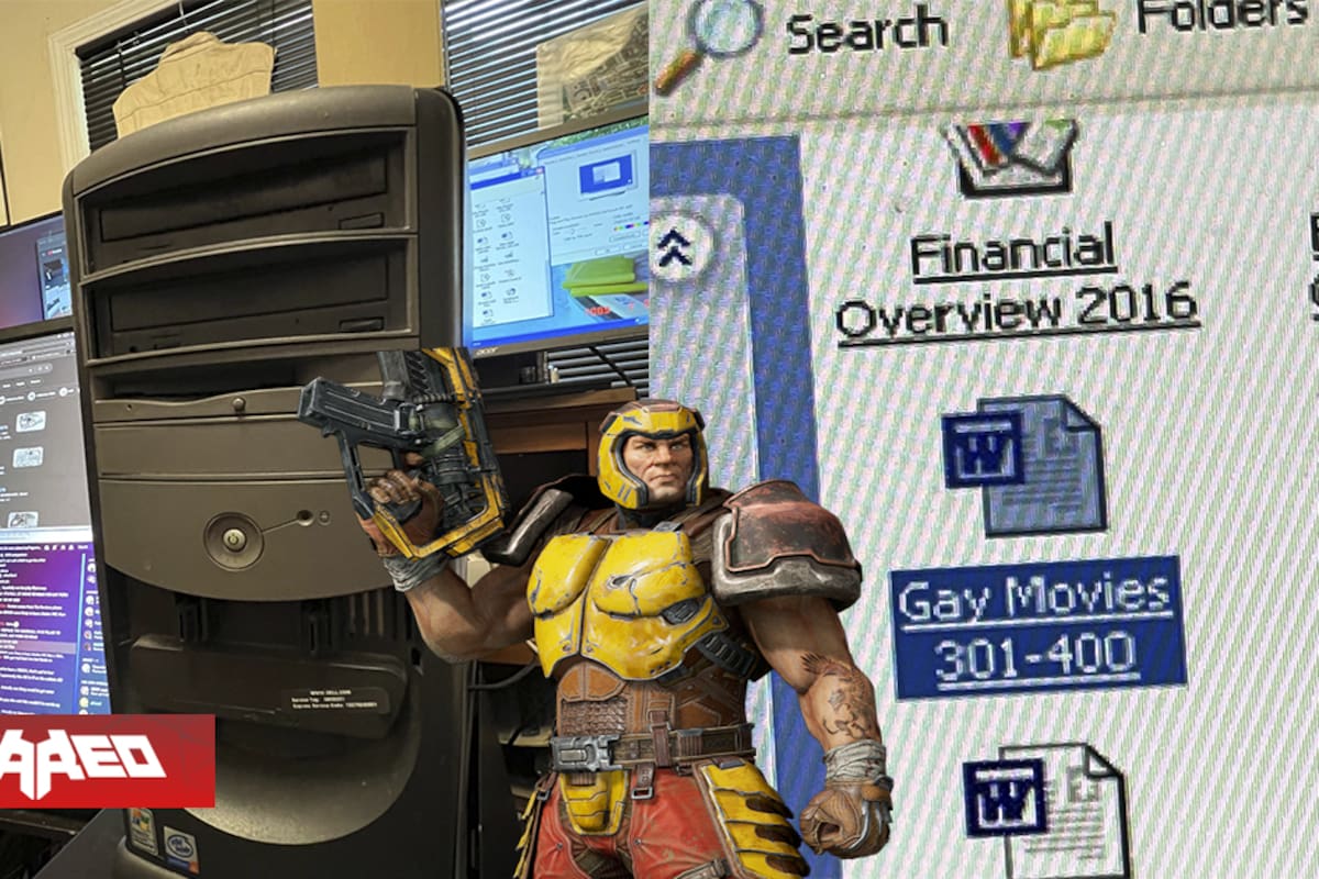 Compra PC antiguo para jugar Quake y descubre que estaba lleno de reseñas de pornografía gay