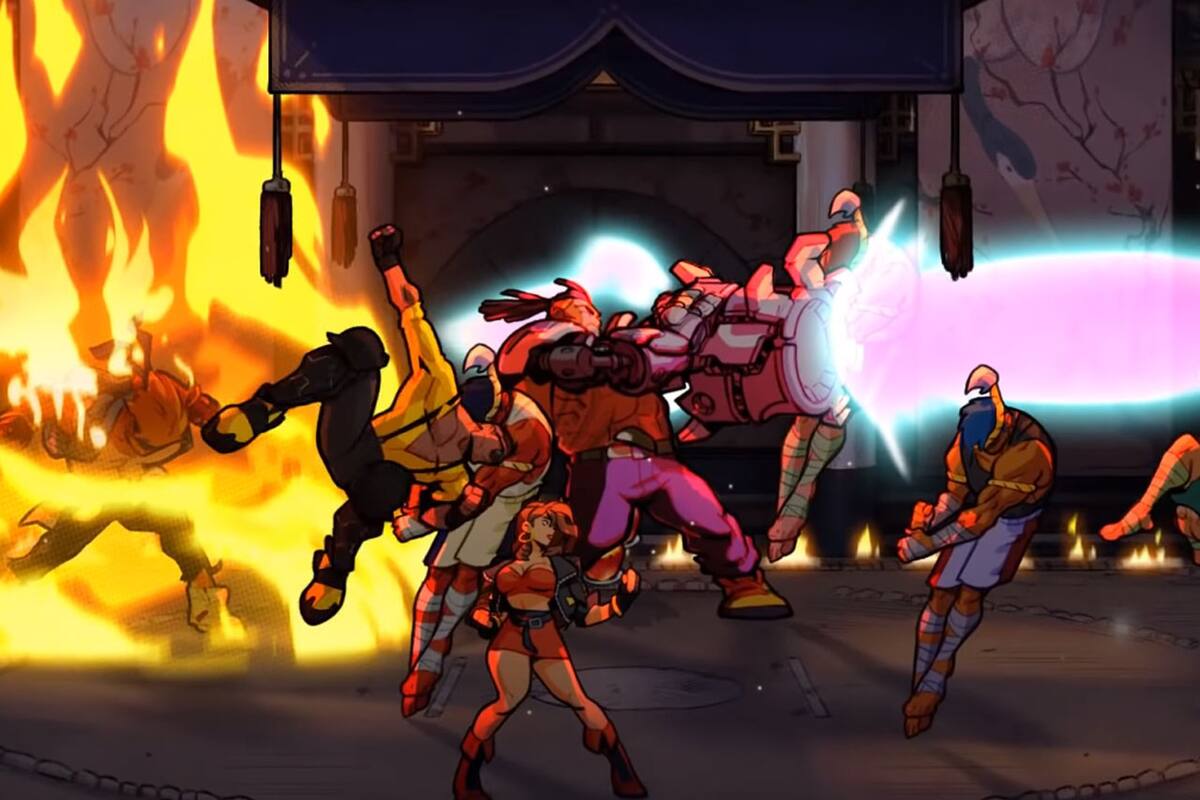 Floyd es el nuevo peleador que se unirá a los combates callejeros de Streets of Rage 4