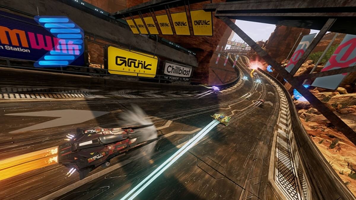 El título de carreras futuristas estará disponible en PS4, Xbox One y PC