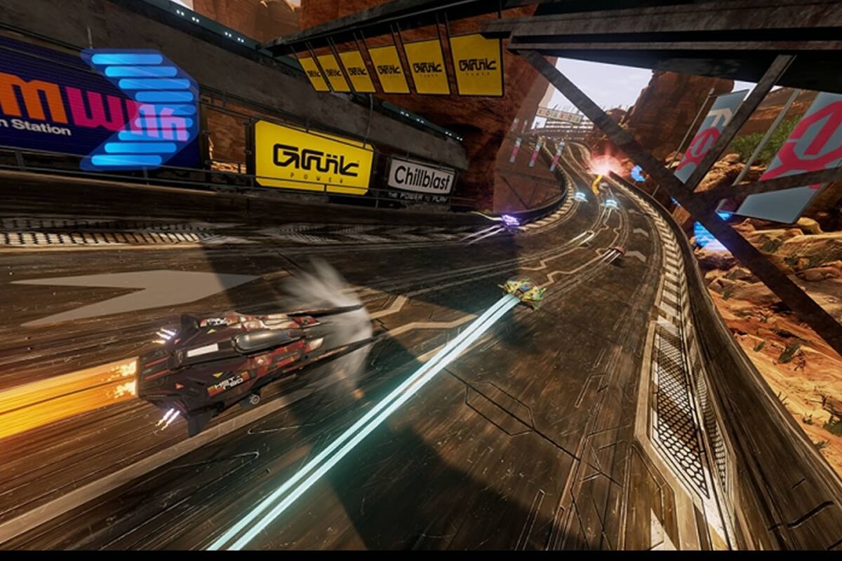PACER, heredero de F-Zero y WipeOut, ya tiene fecha de lanzamiento