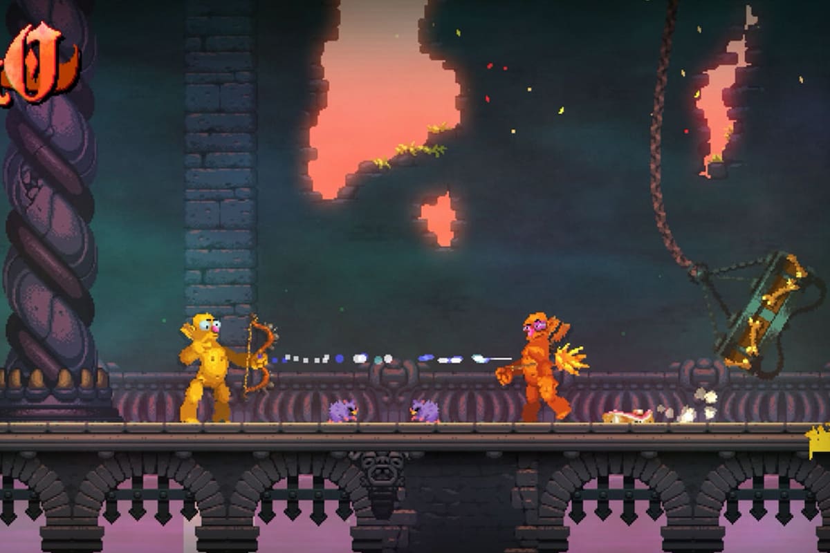 Mira toda la acción de Nidhogg 2 en este corto avance