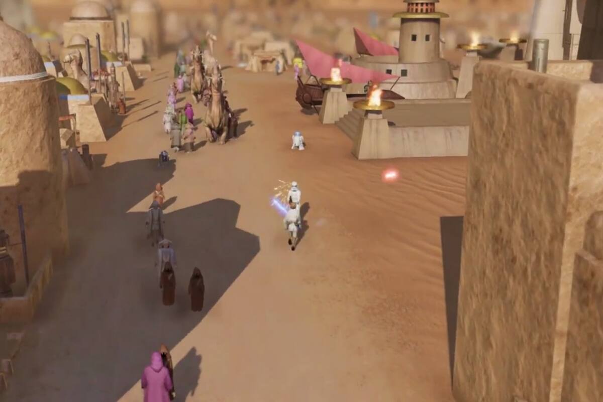 Filtran metraje de un misterioso juego de Star Wars