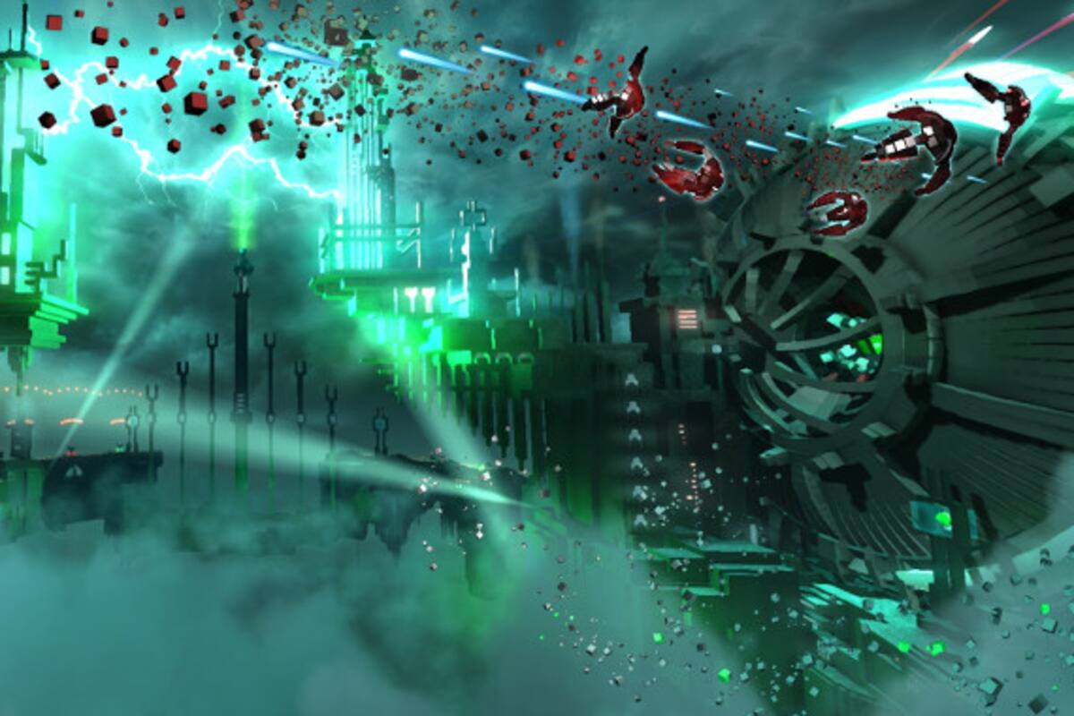 Housemarque: Resogun es un shooter arcade para la nueva era