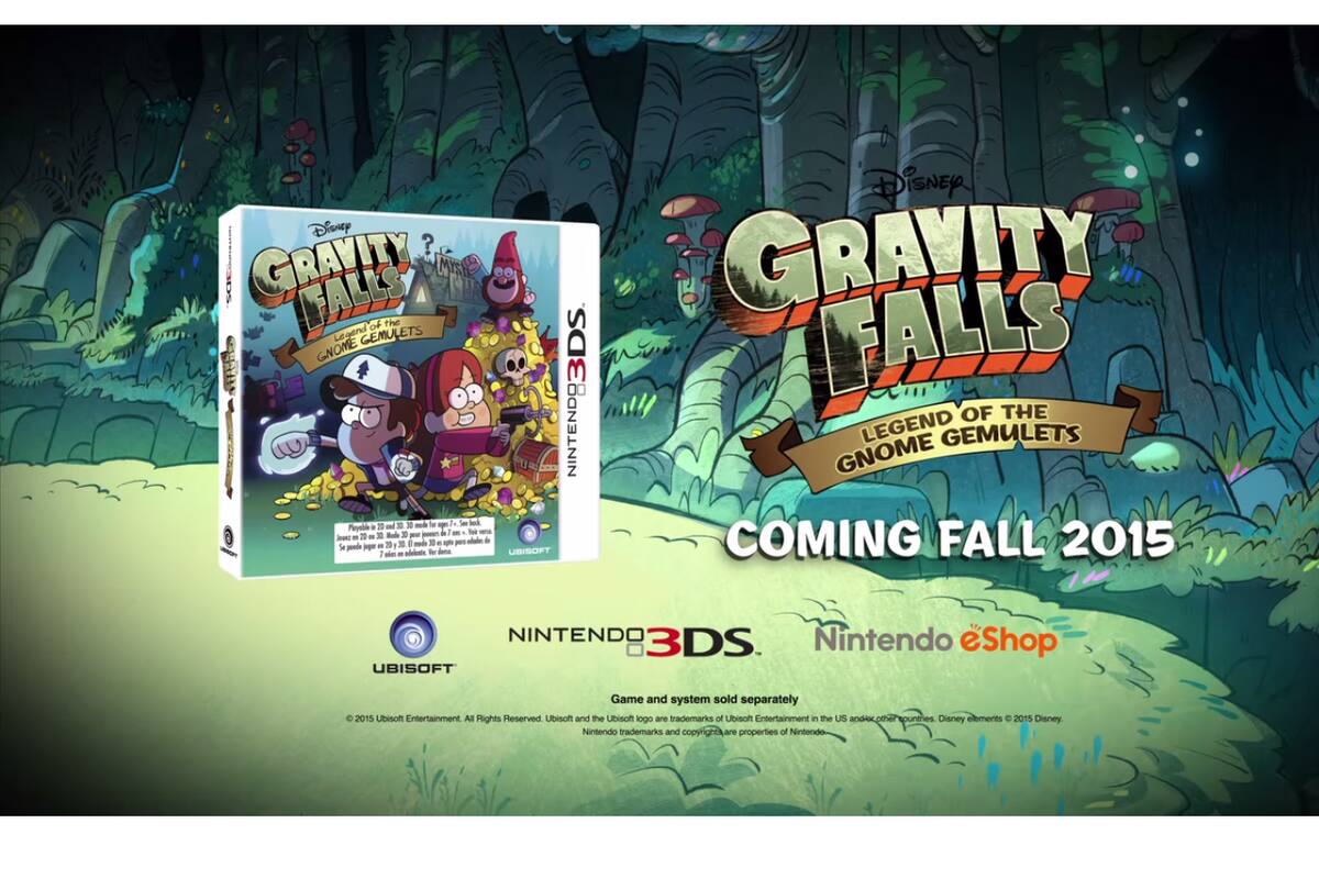 El nuevo juego de Gravity Falls llegará pronto a Nintendo 3DS