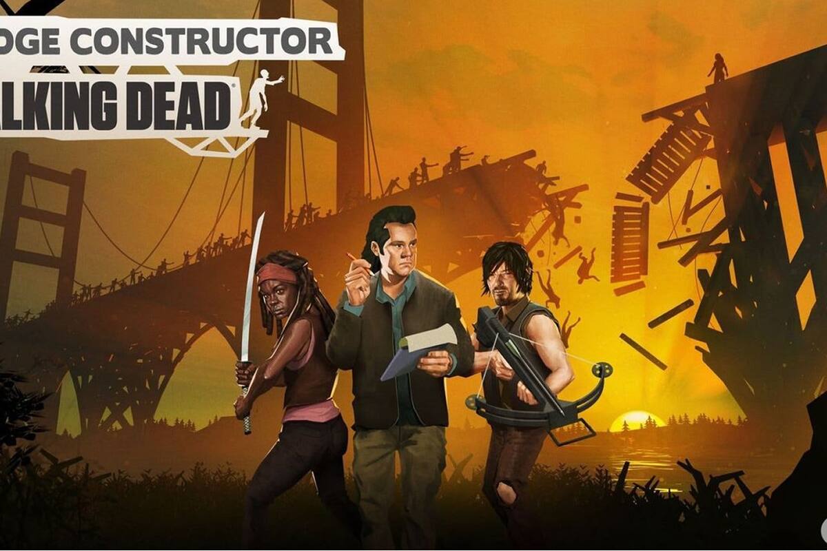 Bridge Constructor: The Walking Dead ya tiene fecha y llegará muy pronto