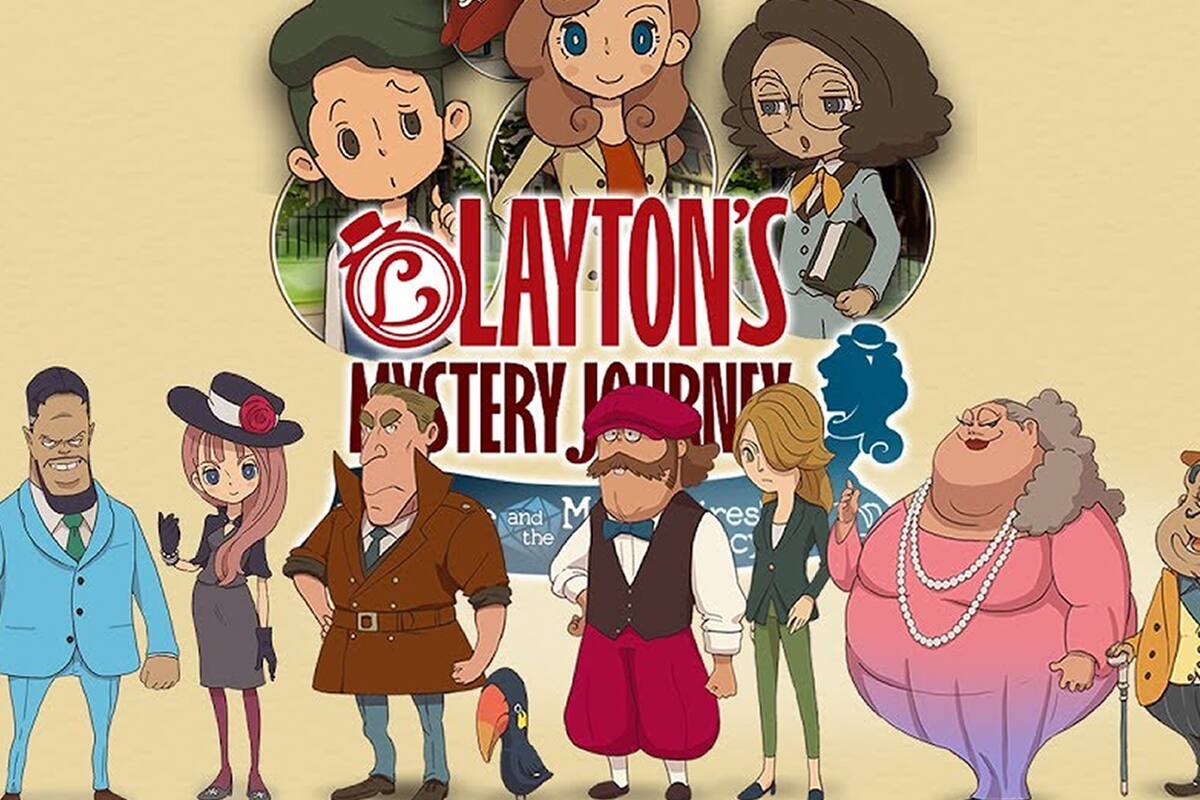 Layton’s Mystery Journey ya tiene fecha de lanzamiento en Nintendo 3DS