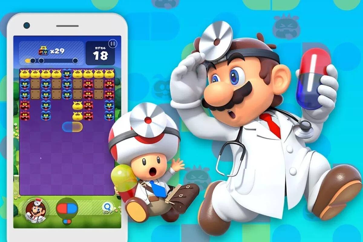 Dr. Mario World fue descargado millones de veces en tiempo récord