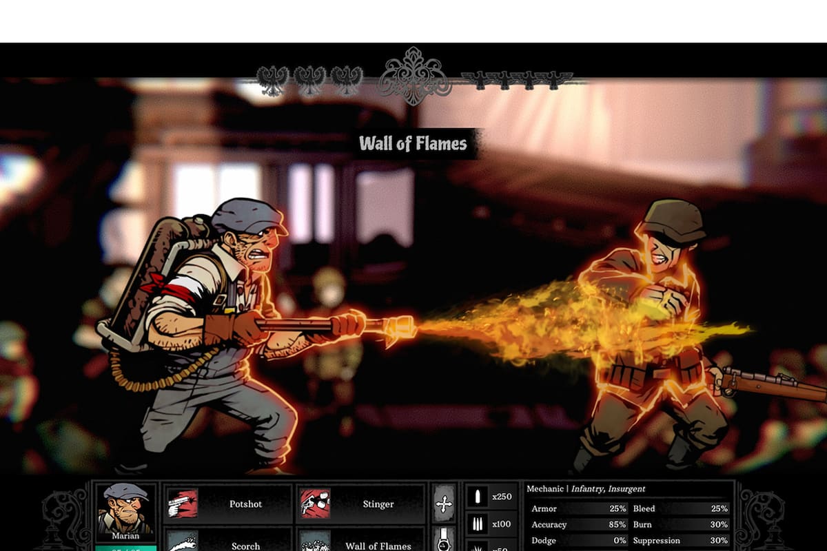 Conoce WARSAW, un RPG táctico sobre la Segunda Guerra Mundial
