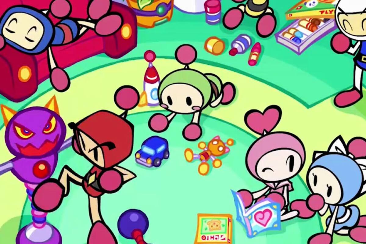 Konami libera el opening de Super Bomberman R
