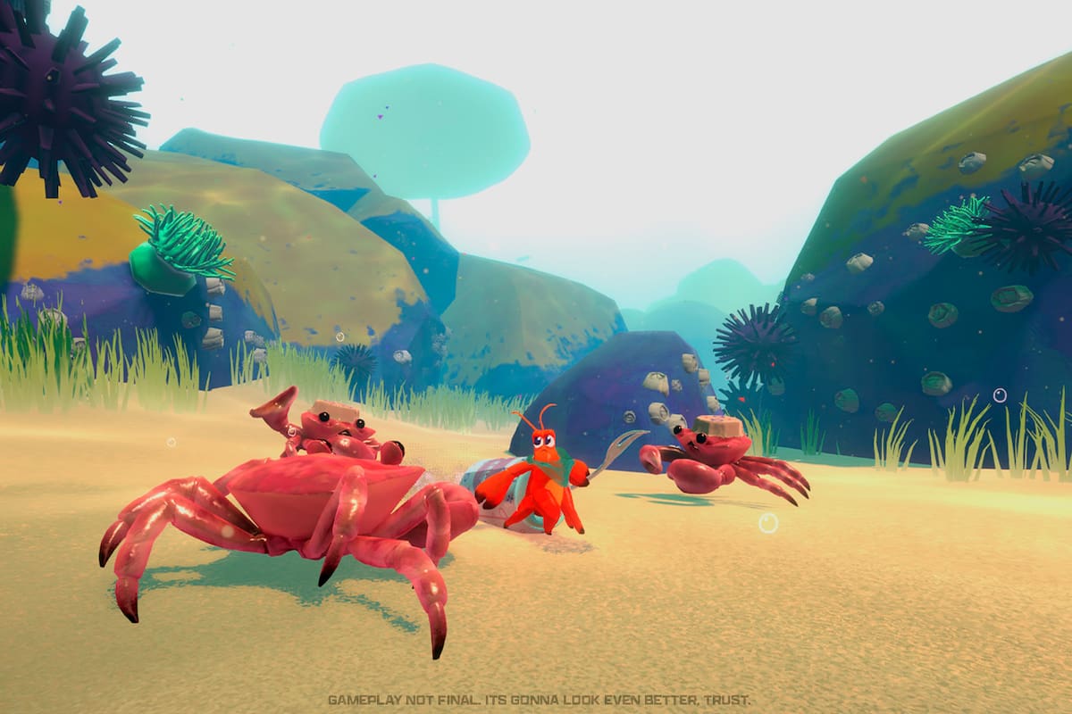 Anuncian Another Crab's Treasure, un juego tipo Souls pero con cangrejos