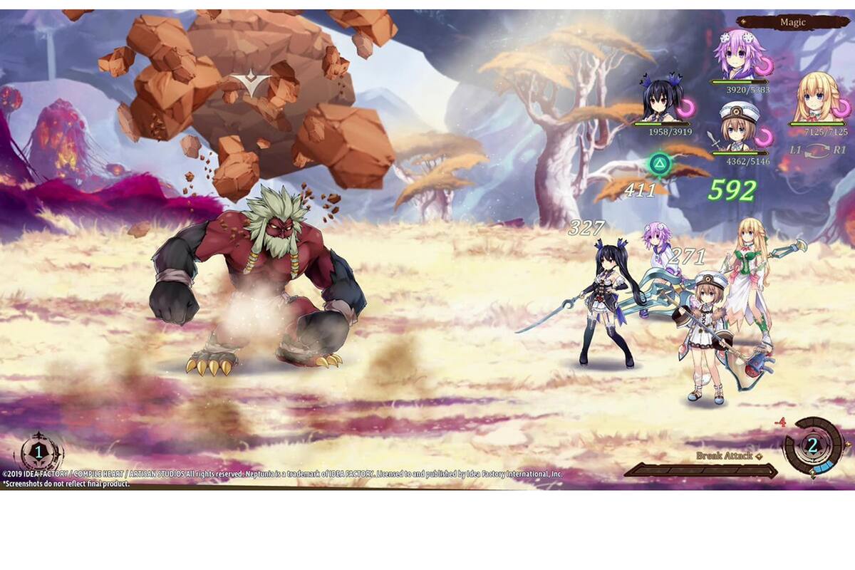 Ya hay nueva fecha para el debut de Super Neptunia RPG