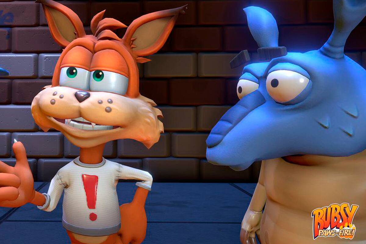 Retrasan Bubsy: Paws on Fire! para Nintendo Switch