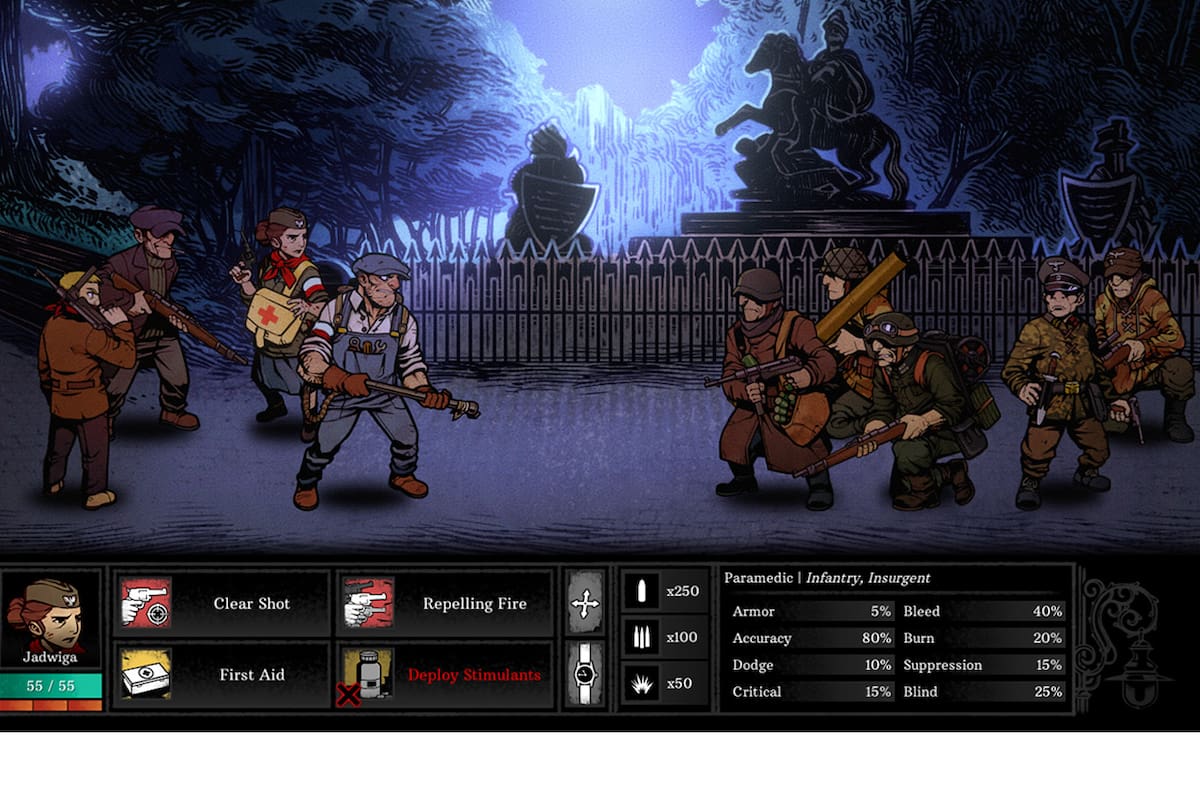 WARSAW, juego inspirado en Darkest Dungeon, llegará primero a PC