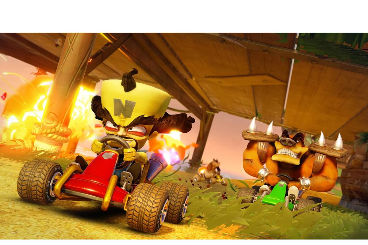 Crash Team Racing Nitro-Fueled triunfa en Reino Unido