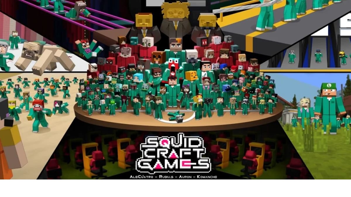 El torneo de Minecraft basado en El juego del calamar volverá a reunir a populares streamers