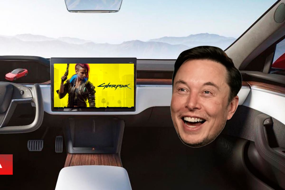 Elon Musk dice que podrás jugar Cyberpunk 2077 en sus autos Tesla y acciones de CDPR suben en un 19%