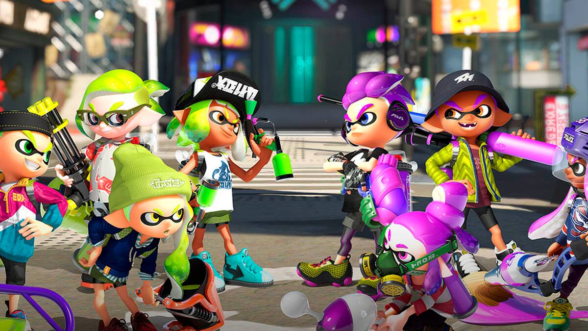 El último juego de la serie, Splatoon 2, llegó en 2017