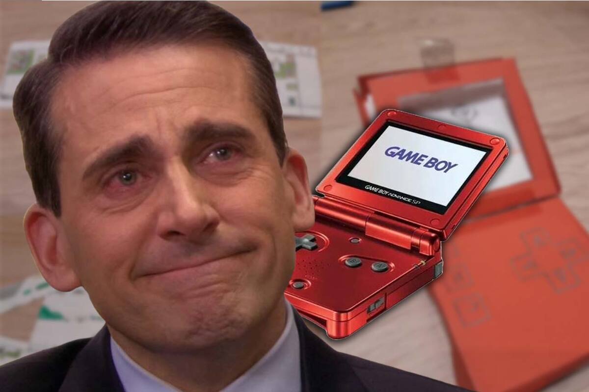 Después de muchos años, jugador encuentra su GBA SP que hizo con papel cuando era niño y conmueve a la comunidad