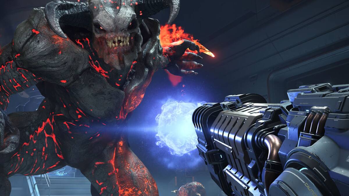 El usuario esperaba jugar DOOM Eternal y su emoción se convirtió en frustración