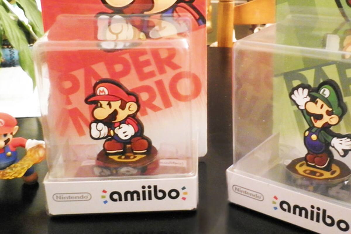 Fan crea amiibos personalizados de Paper Mario